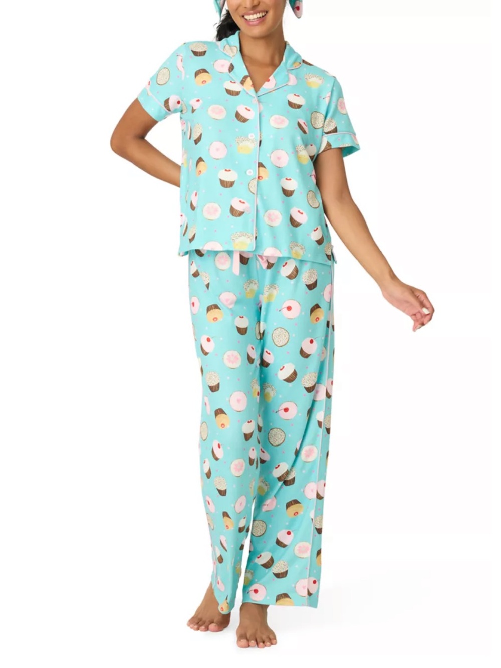 PJ Salvage Sweet Life Cupcake 3-Piece Pj Set